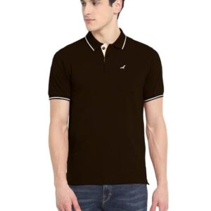 AMERICAN CREW Polo Collar T-Shirt for Men with Pocket